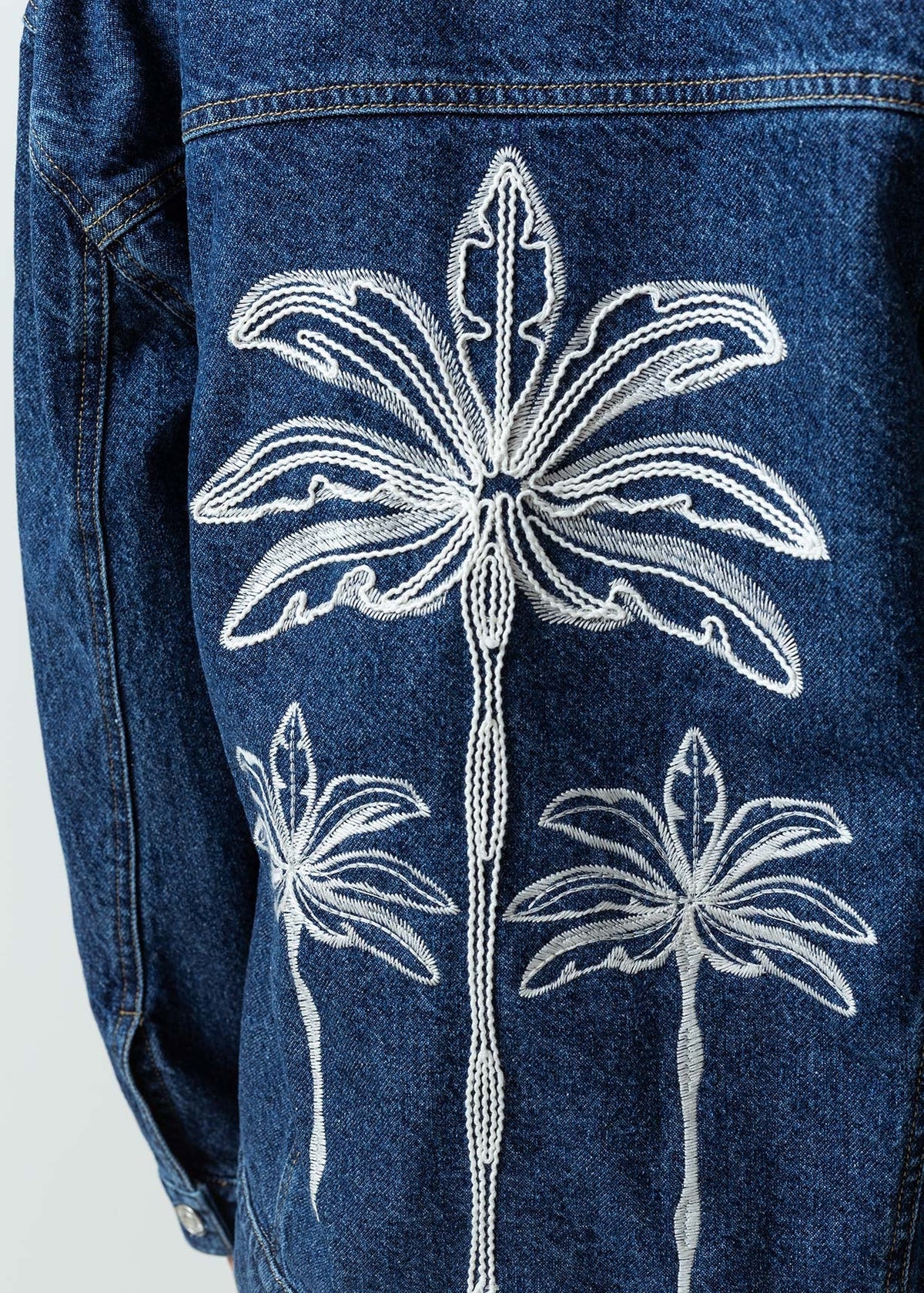 Chaqueta en denim tipo trucker - Azul 14_422G301_AZU183928_4