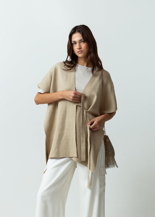 Abrigo tejido - Beige 14_582G092_BEI151216_0